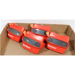 4 PC VINTAGE VIEW MASTER