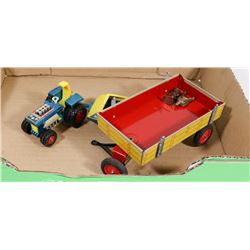 1973 LARGER SIZE LESNEY MATCHBOX TRACTOR/TRAILER W