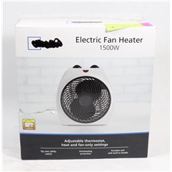 UNUSED 1500W ELECTRIC FAN / HEATER