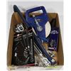 Image 1 : FLAT W/ HEX KEY SET, TAPE MEASURE WHEEL AND MORE.