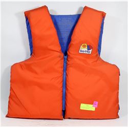 BUOY-O-BOY LIFE JACKET ADULT SIZE SMALL-MEDIUM