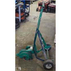 GREENLEE HEAVY DUTY PIPE BENDER ON WHEELS - ON