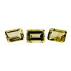 Image 1 : 21.13 ctw.Natural Emerald Cut Citrine Quartz Parcel of Three