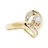 Image 1 : 0.75 ctw Diamond Ring - 14KT Yellow Gold