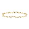 Image 1 : 1.50 ctw Diamond Bracelet - 14KT Yellow Gold