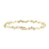 Image 2 : 1.50 ctw Diamond Bracelet - 14KT Yellow Gold