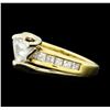 Image 1 : 1.00 Diamond Ring - 14KT Yellow Gold