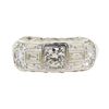 Image 2 : 0.67 ctw Diamond Ring - Platinum