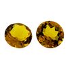 Image 1 : 11.12 ctw.Natural Round Cut Citrine Quartz Parcel of Two