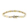 Image 2 : 1.70 ctw Diamond Bracelet - 14KT Yellow and White Gold