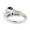 Image 3 : 2.16 ctw Sapphire and Diamond Ring - Platinum