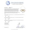 Image 3 : 2.55 ctw Sapphire and Diamond Necklace - 18KT White Gold