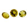 Image 1 : 3.41 ctw.Natural Round Cut Citrine Quartz Parcel of Three