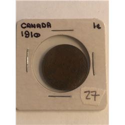 Early 1910 Canada Large Cent
