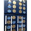Image 1 : 1986-2001 Kennedy Half Dollar Collection in Book 17 Total Coins
