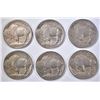 Image 2 : (6) 1913 T-1 BUFFALO NICKELS XF