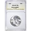 Image 1 : 1954 FRANKLIN HALF DOLLAR
