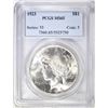 Image 1 : 1923 PEACE DOLLAR PCGS MS 65