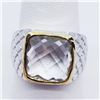 Image 1 : MEN'S CRYSTAL RING SIZE 10