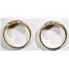 Image 1 : 2 - 14k COMFORT FIT GOLD/DIAMOND BANDS