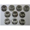 Image 1 : 10-BU 1942-P SILVER JEFFERSON NICKELS