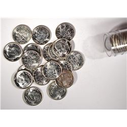 BU ROLL OF 1949 ROOSEVELT DIMES