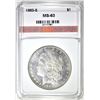Image 1 : 1883-S MORGAN DOLLAR, AGP CH BU