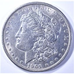 1901 MORGAN DOLLAR AU/BU