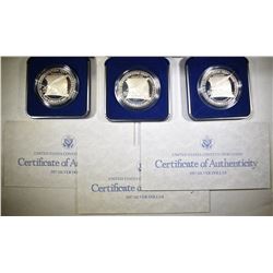 3-1987 CONSTITUTION PROOF SILVER DOLLARS