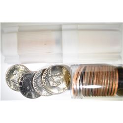 BU EISENHOWER DOLLAR ROLL LOT: