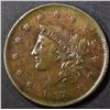 Image 1 : 1837 LARGE CENT, XF