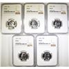 Image 1 : 5-1957 WASHINGTON QUARTERS, NGC PF-67