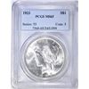 Image 1 : 1923 PEACE DOLLAR, PCGS MS-65