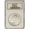 Image 1 : 1881-S $1 Morgan Silver Dollar Coin NGC MS65