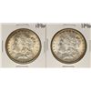 Image 1 : Lot of (2) 1896 $1 Morgan Silver Dollar Coins Nice Toning
