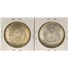 Image 2 : Lot of (2) 1896 $1 Morgan Silver Dollar Coins Nice Toning