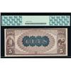Image 2 : 1882 $5 St Louis National Bank Note PCGS 64PPQ