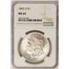 Image 1 : 1883-O $1 Morgan Silver Dollar Coin NGC MS64