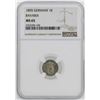Image 1 : 1855 Germany Bavaria Kreuzer Coin NGC MS65