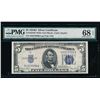 Image 1 : 1934D $5 Silver Certificate PMG 68EPQ