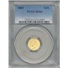 Image 1 : 1860 $1 Princess Gold Coin PCGS MS61