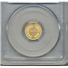 Image 2 : 1860 $1 Princess Gold Coin PCGS MS61