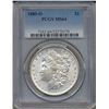 Image 1 : 1885-O $1 Morgan Silver Dollar Coin PCGS MS64