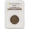 Image 1 : 1907 VBP GJ Denmark 5 Ore Bronze Coin NGC MS63 BN