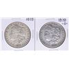 Image 1 : Lot of 1878 & 1878-S $1 Morgan Silver Dollar Coins