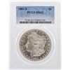 Image 1 : 1881-S $1 Morgan Silver Dollar Coin PCGS MS63