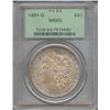 Image 1 : 1891-O $1 Morgan Silver Dollar Coin PCGS MS63