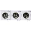 Image 1 : Lot of (3) 1956 Proof Franklin Half Dollar Coins