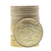 Image 1 : Roll of (20) Brilliant Uncirculated 1923 $1 Peace Silver Dollar Coins