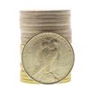 Image 2 : Roll of (20) Brilliant Uncirculated 1923 $1 Peace Silver Dollar Coins